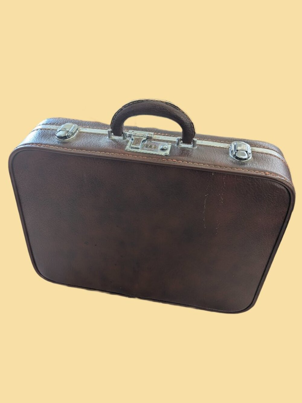 Vintage Ventura Briefcase with Sesamee Combo Lock